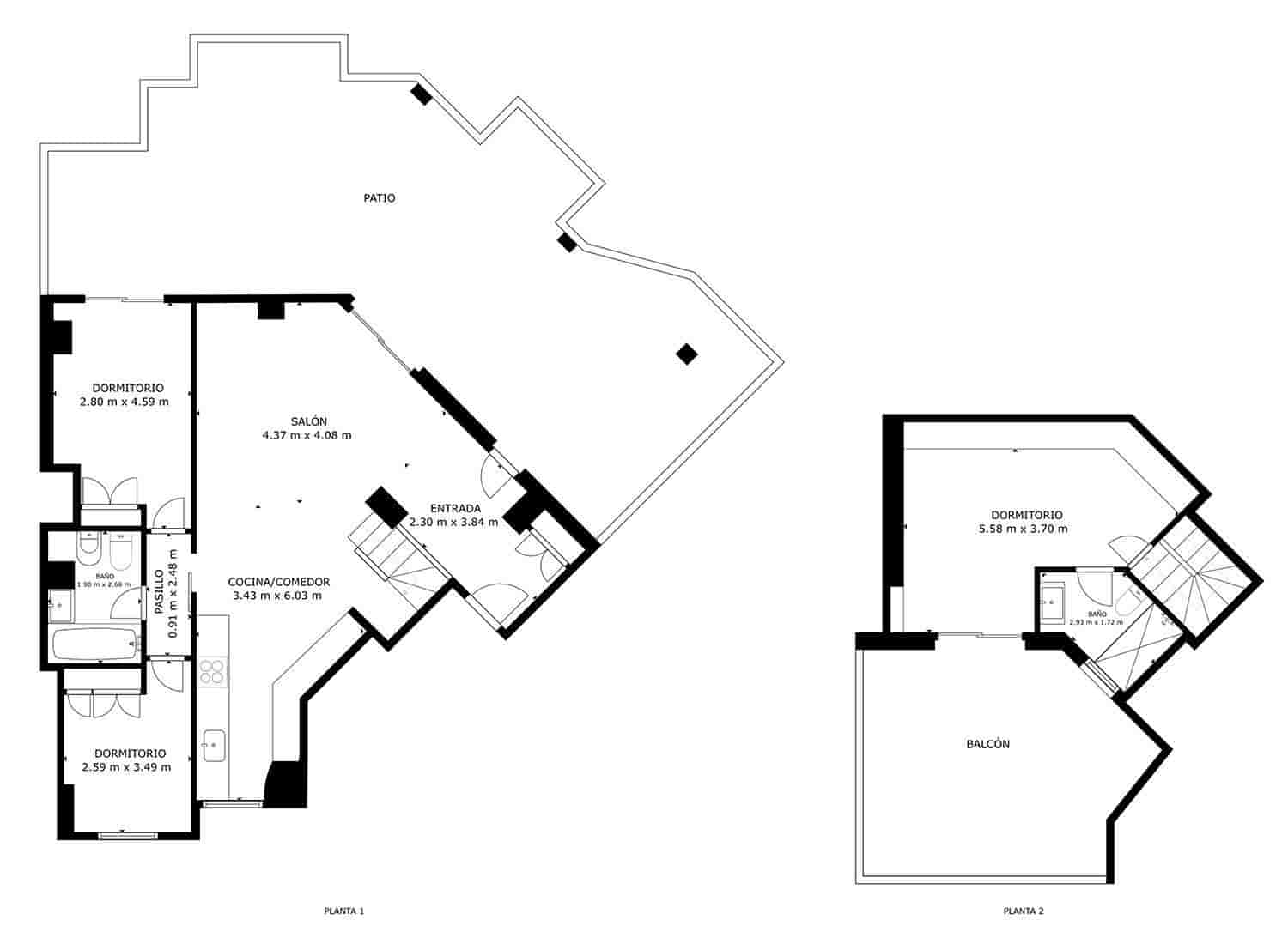 3 Zimmer Penthouse zu verkaufen in Valencia Stadt mit Garage - 625.000 € (Ref: 9990385)