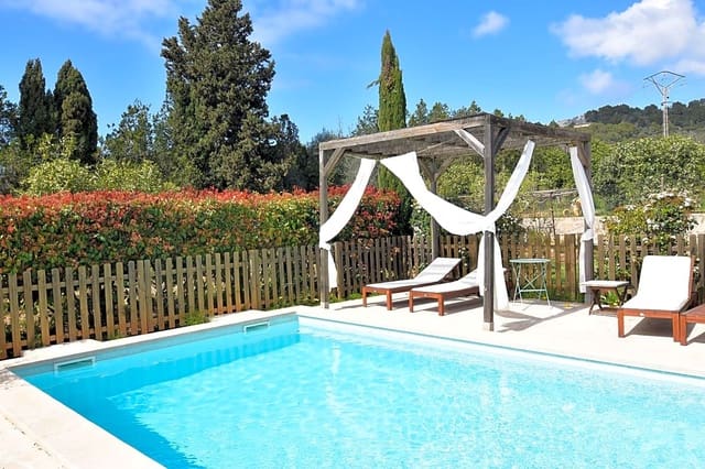 4 slaapkamer Finca/Landhuis voor vakantieverhuur in Sóller met zwembad garage - € 450 (Ref: 9415210)