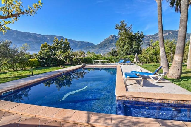 5 quarto Moradia para venda em Sóller com piscina garagem - 2 200 000 € (Ref: 9415211)