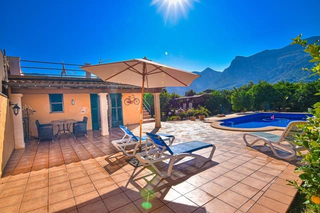 Chalet de 1 habitación en Sóller en venta con piscina garaje - 1.500.000 € (Ref: 9415218)