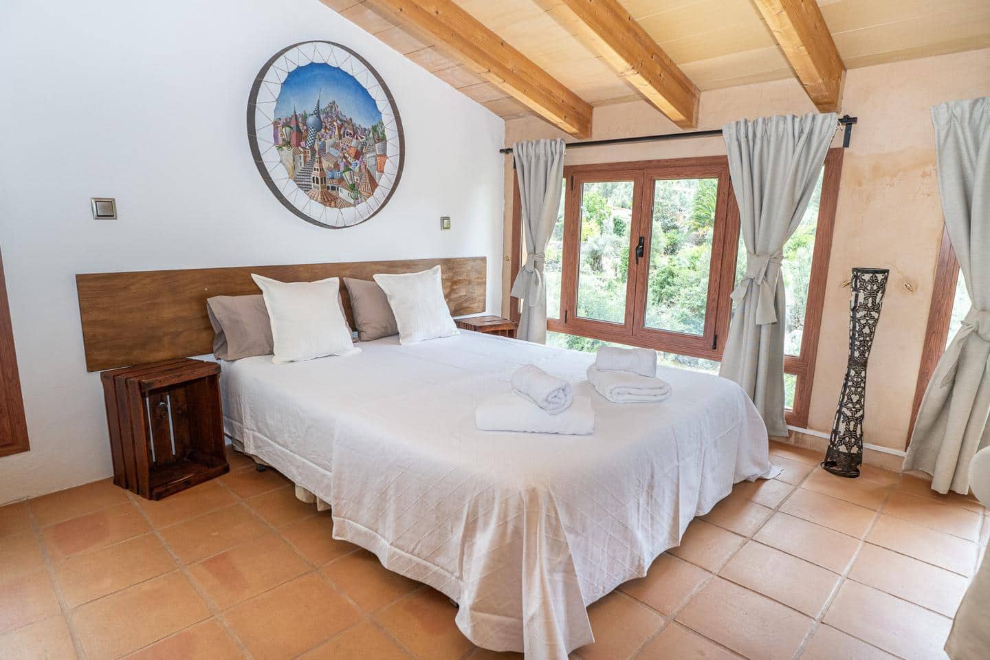 2 camera da letto Finca/Casa di Campagna da affittare in Fornalutx con piscina garage - 3.500 € (Rif: 9908269)