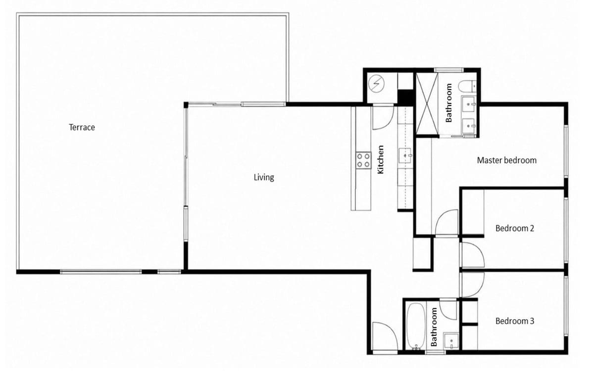 3 soverom Leilighet til salgs i Estepona med svømmebasseng garasje - € 899 000 (Ref: 10036018)