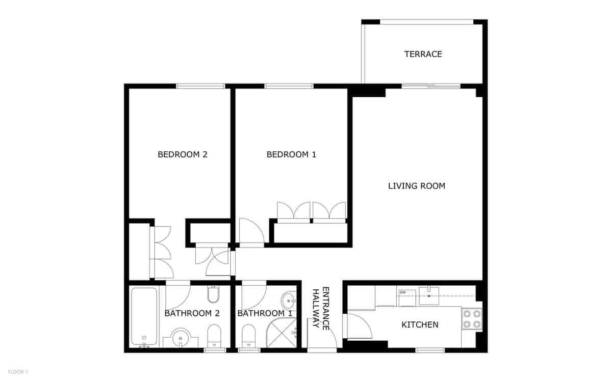 2 soverom Leilighet til salgs i Mijas Costa med svømmebasseng garasje - € 299 000 (Ref: 10095748)