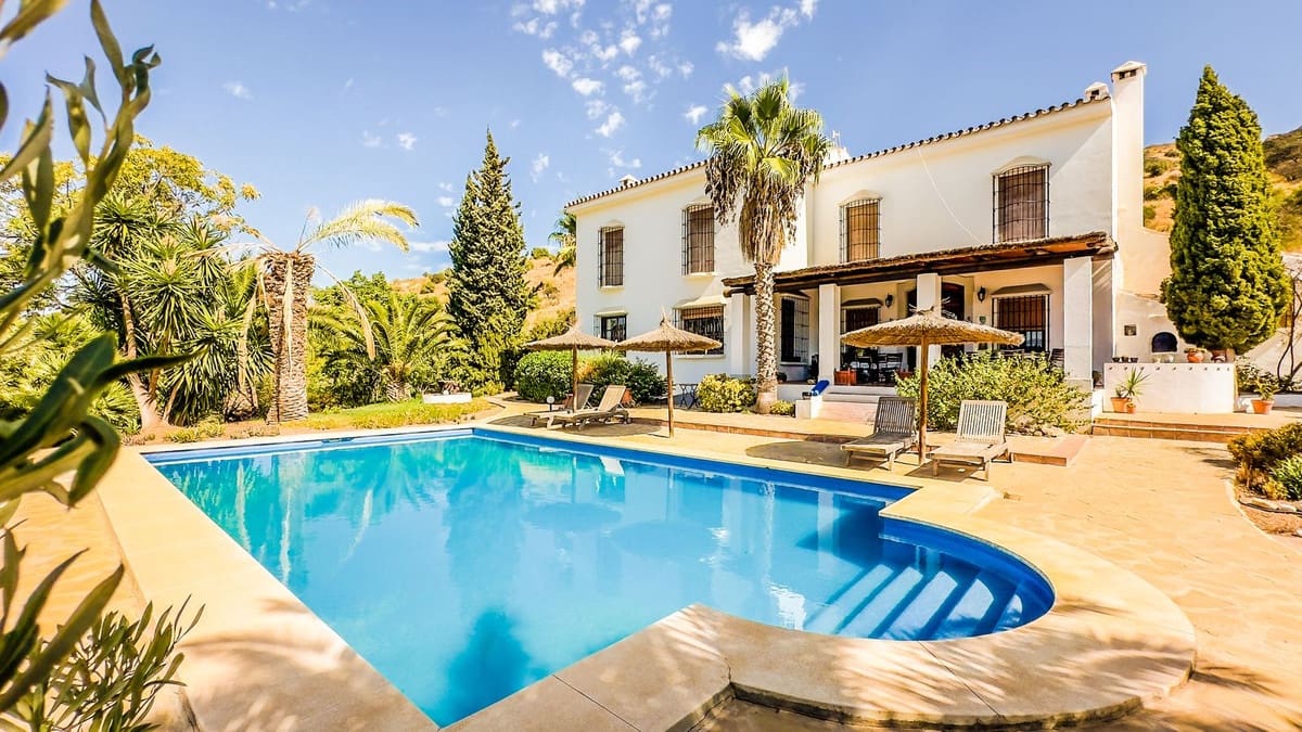 7 quarto Quinta/Casa Rural para venda em Alora com piscina garagem - 1 195 000 € (Ref: 9299065)