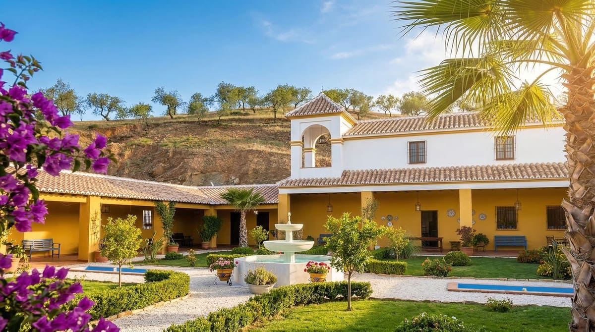 Finca/Casa Rural de 13 habitaciones en Almogía en venta con piscina - 2.200.000 € (Ref: 9685256)