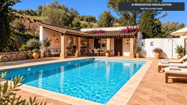 6 quarto Quinta/Casa Rural para venda em Villanueva del Rosario com piscina garagem - 645 000 € (Ref: 9785035)