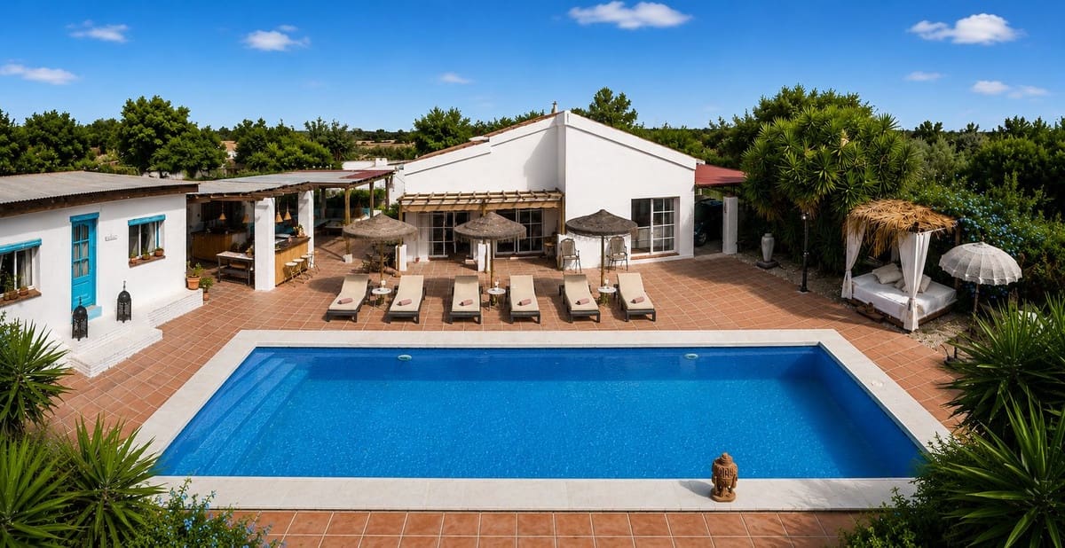 4 soveværelse Finca/Landehus til salg i Alhaurin el Grande med swimmingpool garage - € 650.000 (Ref: 9928233)