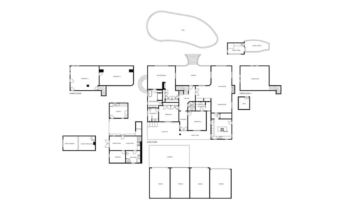 5 soveværelse Finca/Landehus til salg i Alhaurin el Grande med swimmingpool garage - € 2.150.000 (Ref: 9932449)
