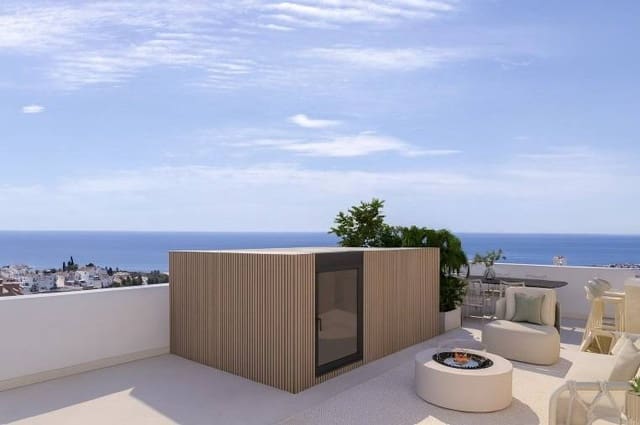 3 soverom Rekkehus til salgs i La Cala de Mijas, Mijas med svømmebasseng garasje - € 1 112 000 (Ref: 10133577)