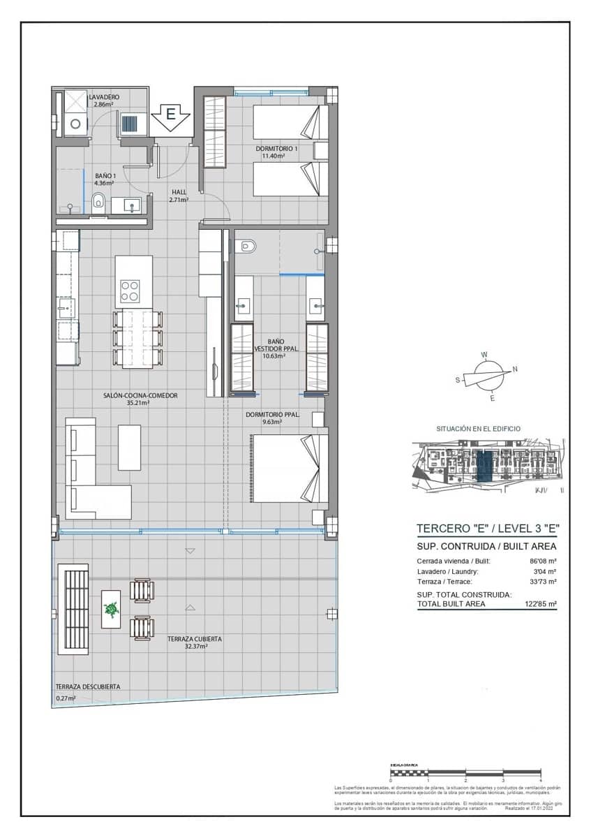 2 bedroom Apartment for sale in Carvajal with pool garage - € 945,000 (Ref: 10139941)