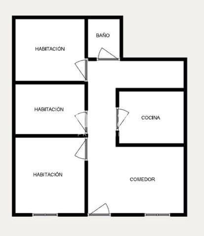 3 bedroom Apartment for sale in Lanjarón - € 50,000 (Ref: 8524674)