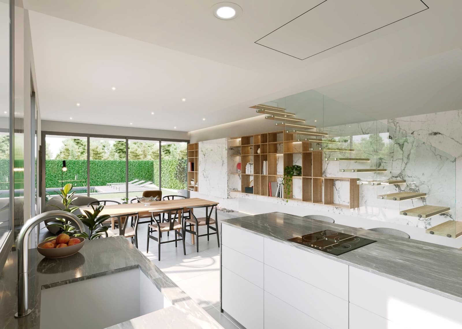 3 sypialnia Willa na sprzedaż w San Juan de Alicante / Sant Joan d'Alacant z basenem garażem - 569 000 € (Ref: 8817137)