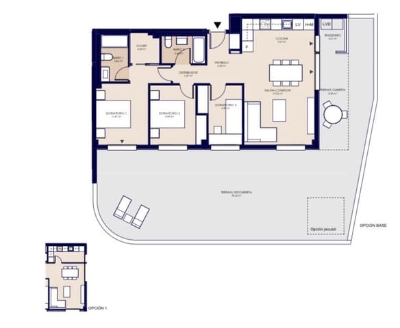 3 soverom Leilighet til salgs i San Juan de Alicante / Sant Joan d'Alacant - € 418 000 (Ref: 8821653)