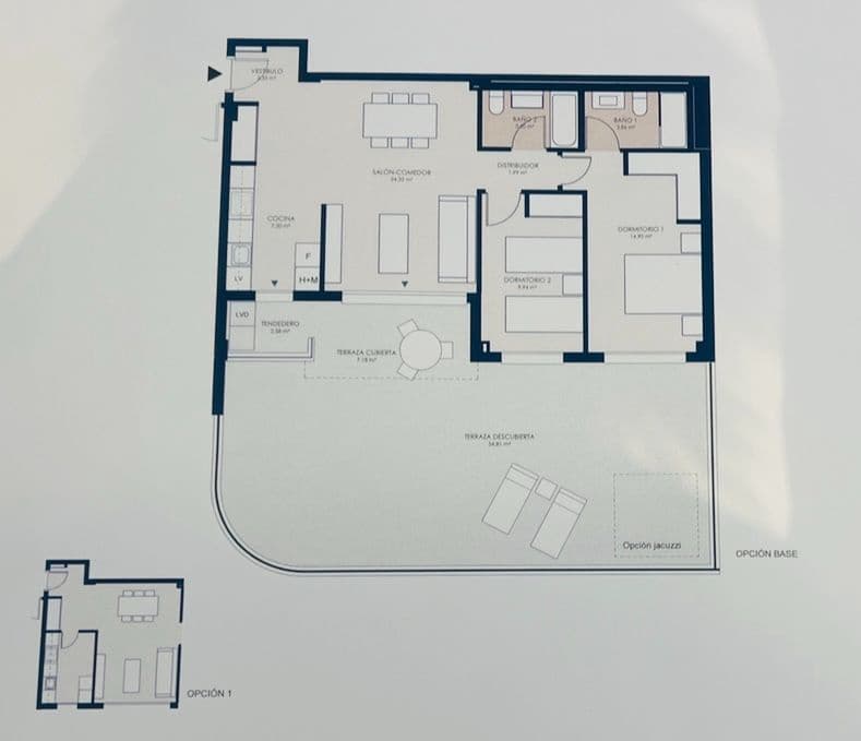 3 soverom Leilighet til salgs i San Juan de Alicante / Sant Joan d'Alacant med svømmebasseng garasje - € 418 000 (Ref: 8885852)