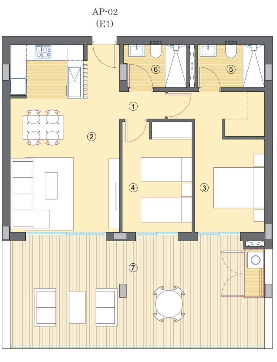 Apartamento de 2 habitaciones en Muchamiel / Mutxamel en venta con piscina garaje - 280.000 € (Ref: 8951748)