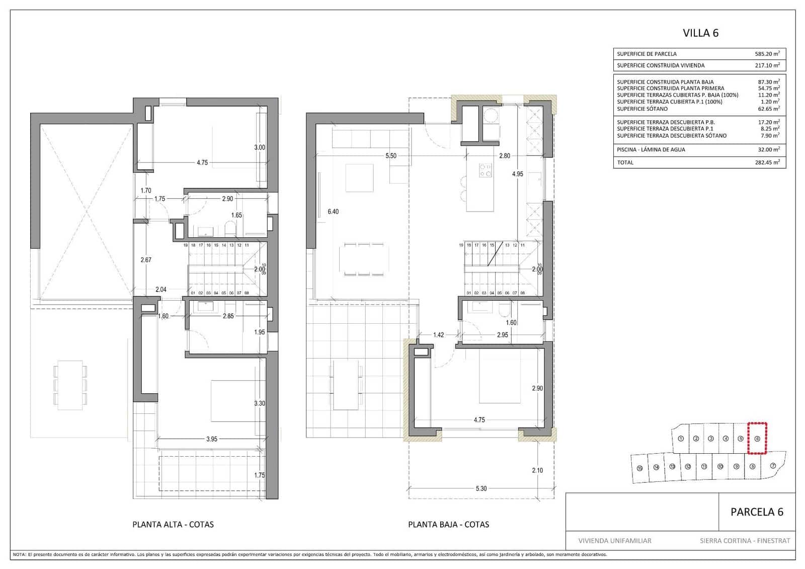 3 makuuhuone Huvila myytävänä paikassa Finestrat mukana uima-altaan 
autotalli - 1 065 000 € (Ref: 9024014)