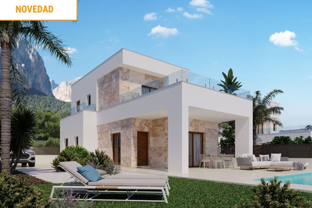 3 bedroom Villa for sale in Polop with pool garage - € 598,000 (Ref: 9096388)
