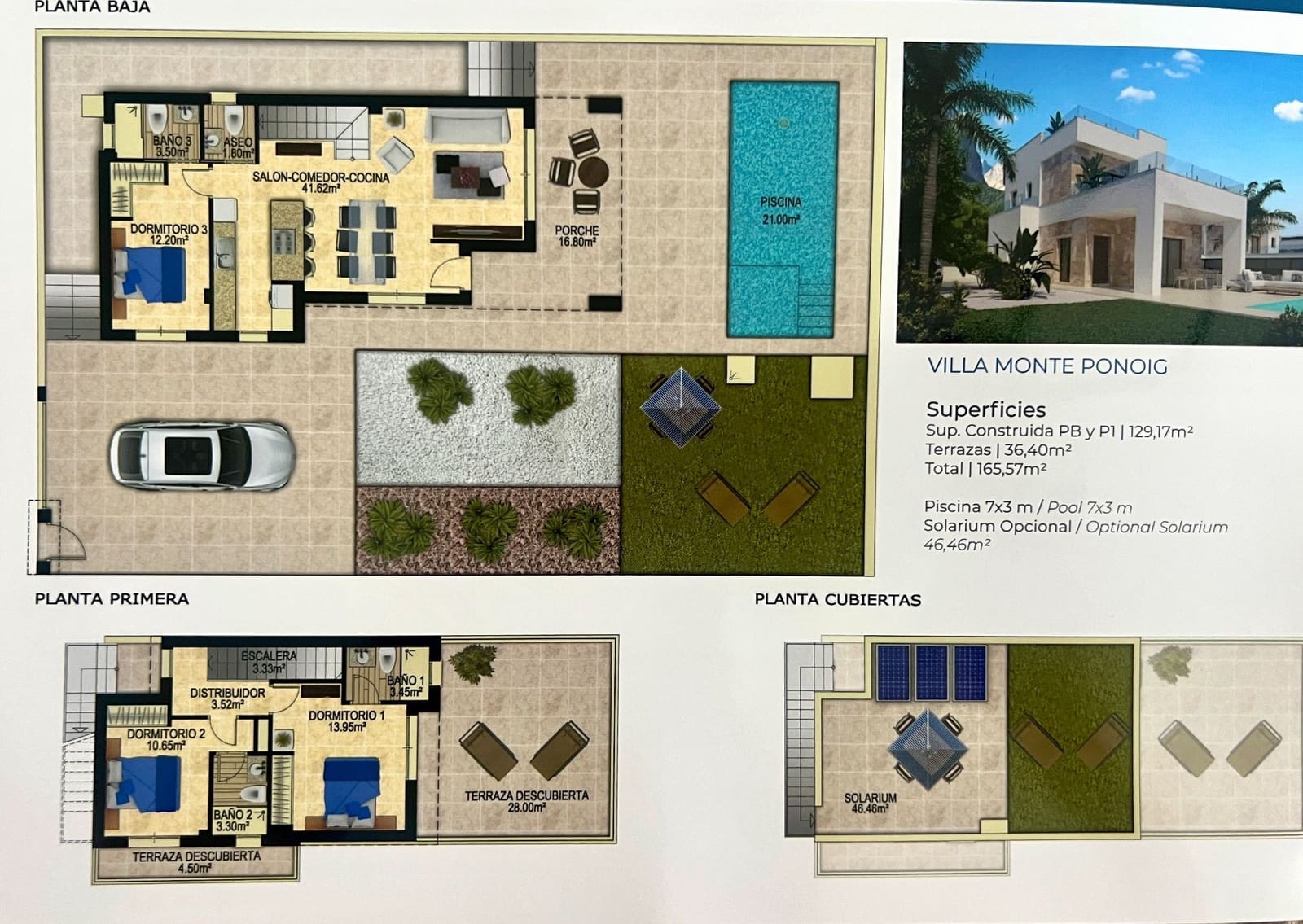 3 bedroom Villa for sale in Polop with pool garage - € 598,000 (Ref: 9096388)