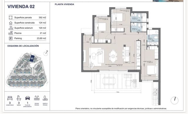 3 soverom Villa til salgs i Muchamiel / Mutxamel med svømmebasseng garasje - € 599 000 (Ref: 9912627)