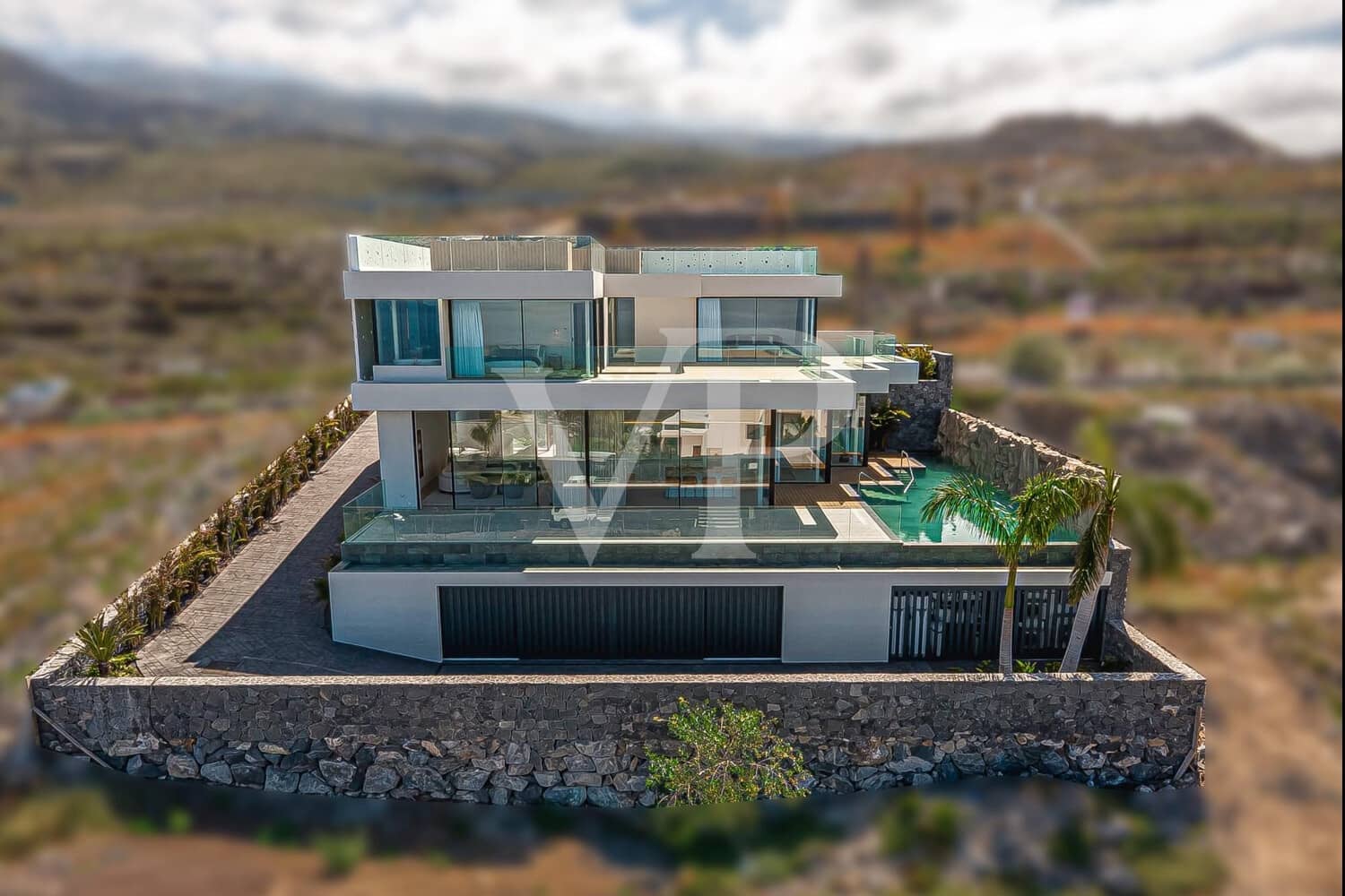 4 sypialnia Willa na sprzedaż w Guia de Isora z basenem - 6 500 000 € (Ref: 10010351)