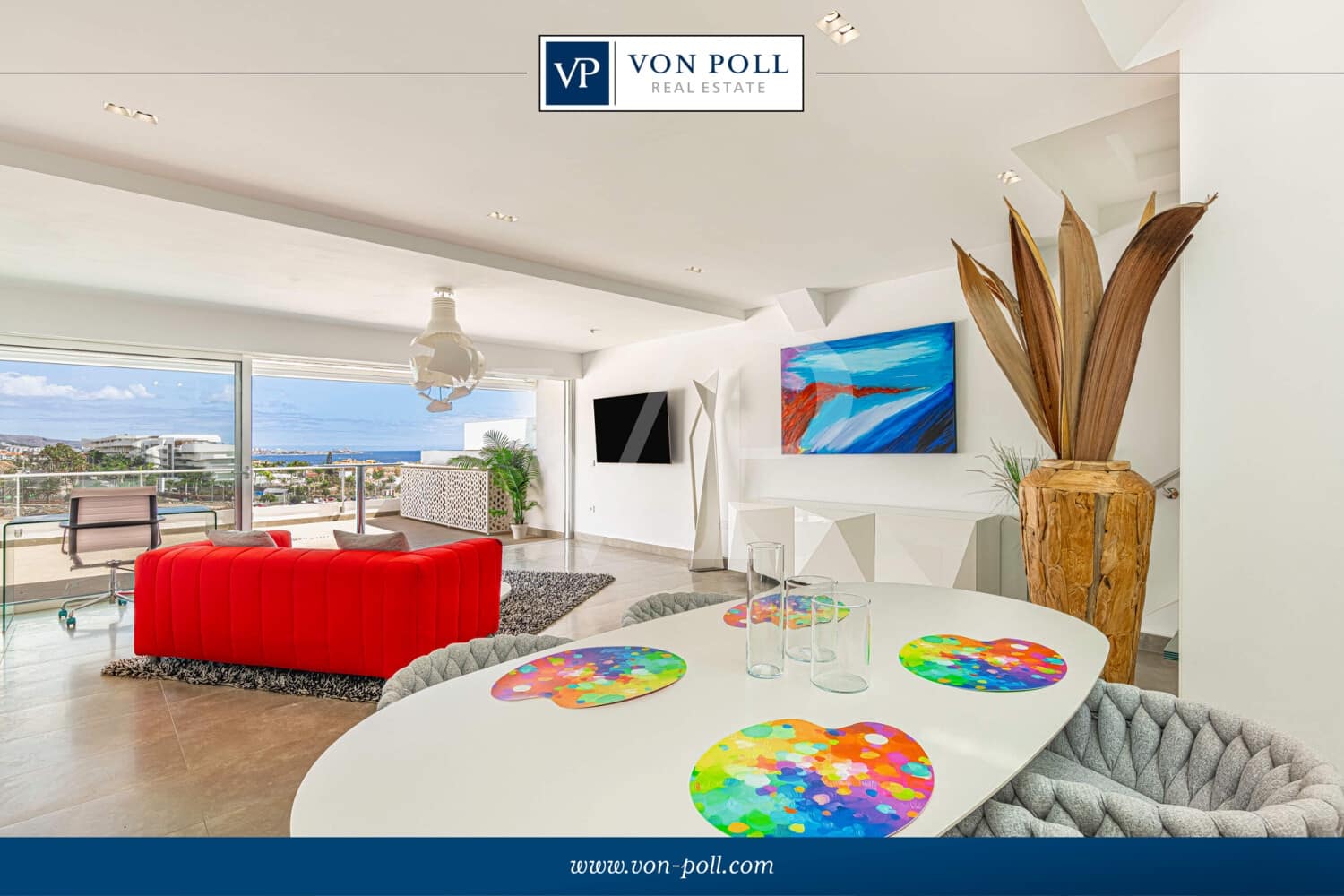 2 slaapkamer Penthouse te koop in La Caleta Adeje met zwembad - € 1.590.000 (Ref: 10048796)