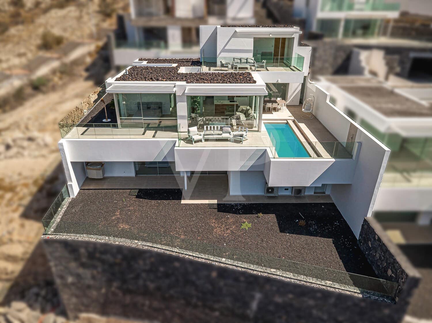 4 sovrum Villa till salu i Costa Adeje med pool garage - 2 500 000 € (Ref: 10131374)