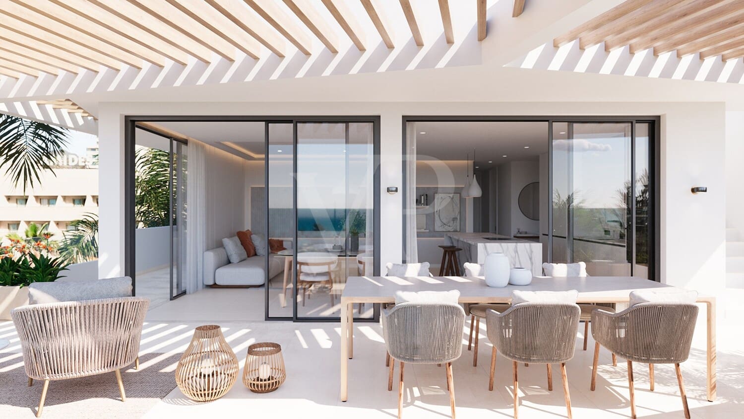 3 sypialnia Penthouse na sprzedaż w Los Cristianos z basenem garażem - 2 219 336 € (Ref: 10176383)