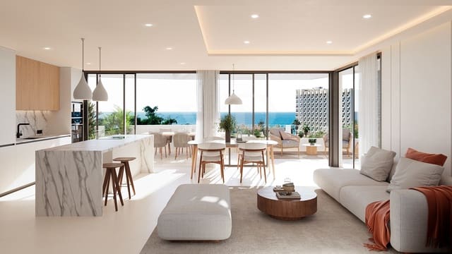 3 sypialnia Penthouse na sprzedaż w Los Cristianos, Arona z basenem garażem - 2 219 336 € (Ref: 10176383)