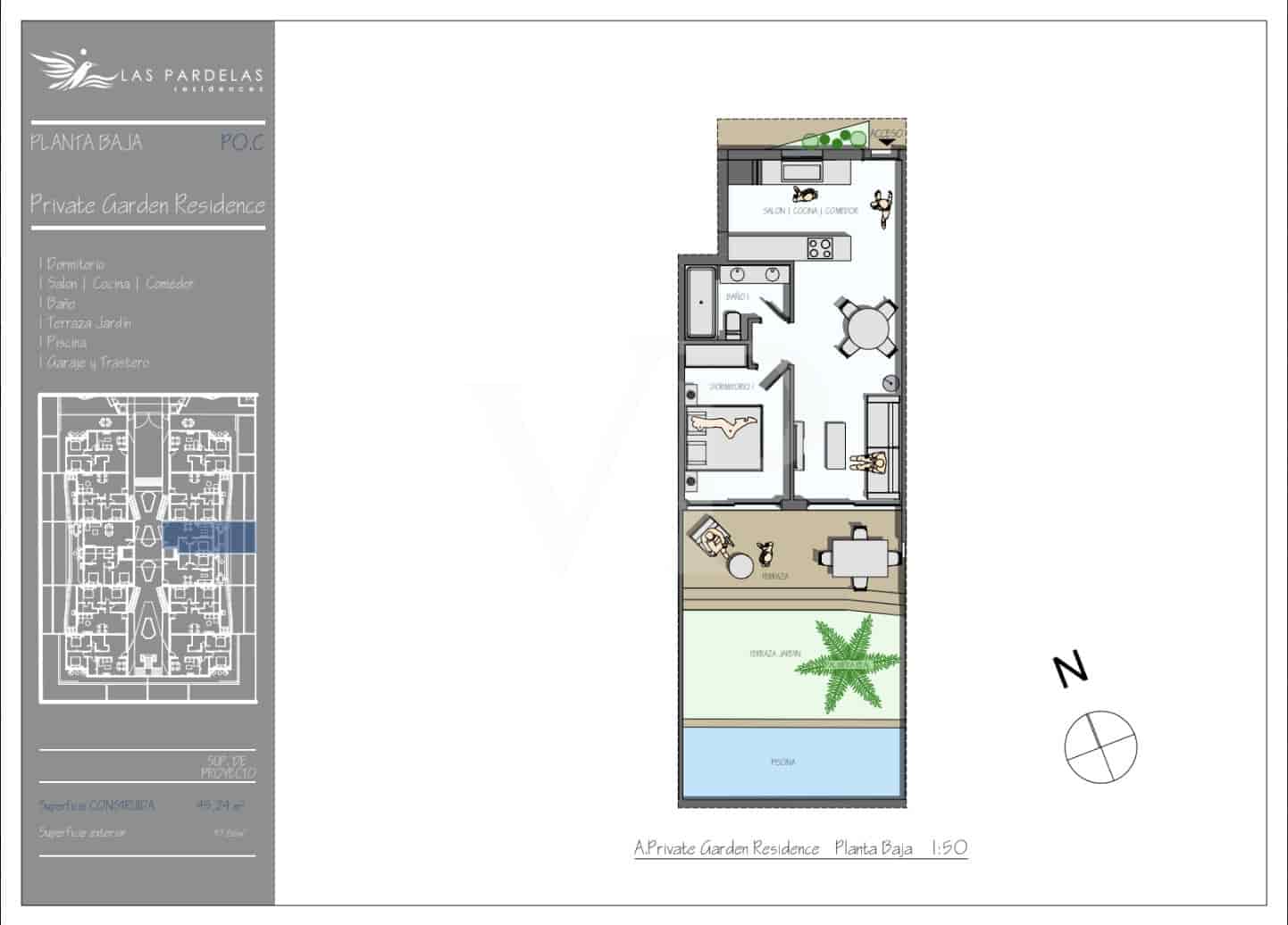 1 bedroom Penthouse for sale in Los Cristianos with pool garage - € 682,764 (Ref: 10176384)