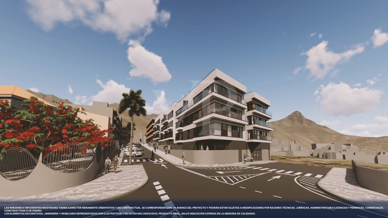 2 sovrum Lägenhet till salu i Adeje med garage - 387 800 € (Ref: 10184240)
