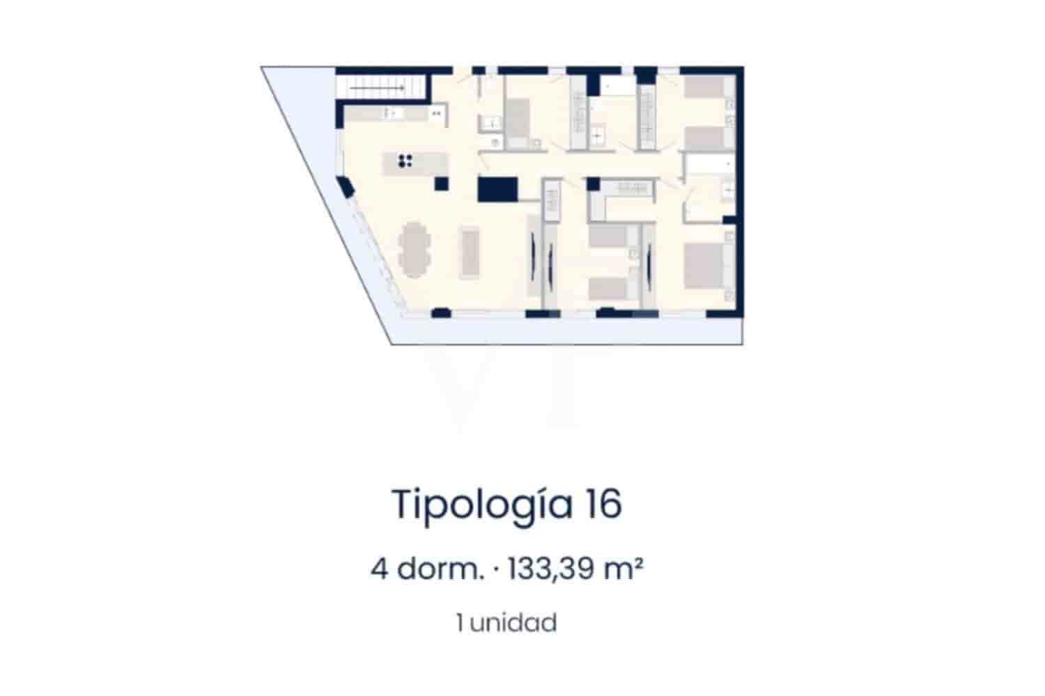4 quarto Apartamento para venda em Adeje com garagem - 998 000 € (Ref: 10184242)