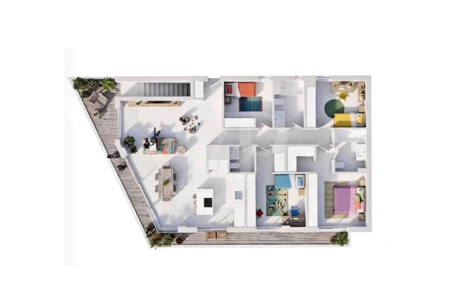 4 quarto Apartamento para venda em Adeje com garagem - 998 000 € (Ref: 10184242)
