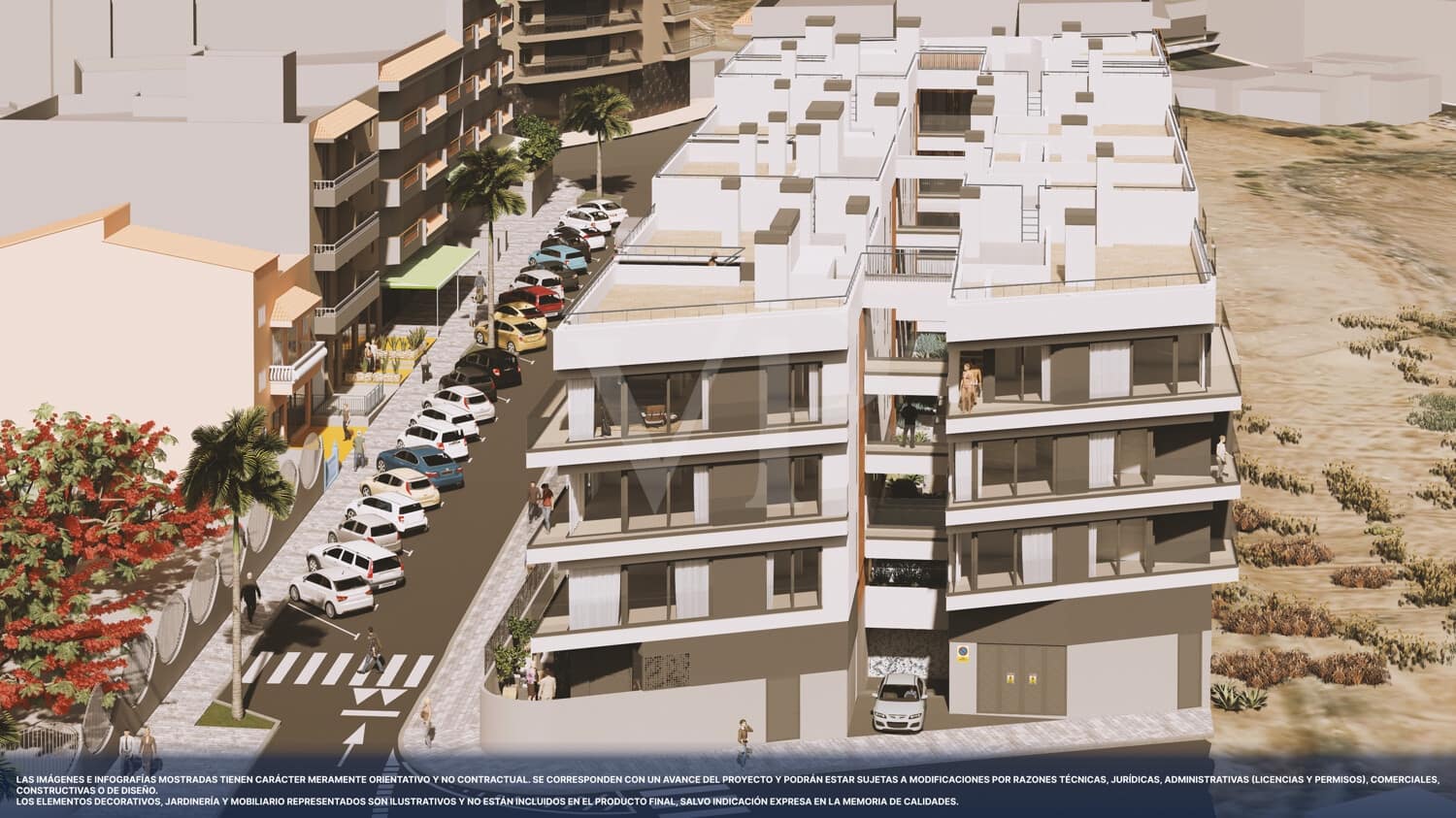 1 soveværelse Lejlighed til salg i Adeje med garage - € 259.500 (Ref: 10186551)