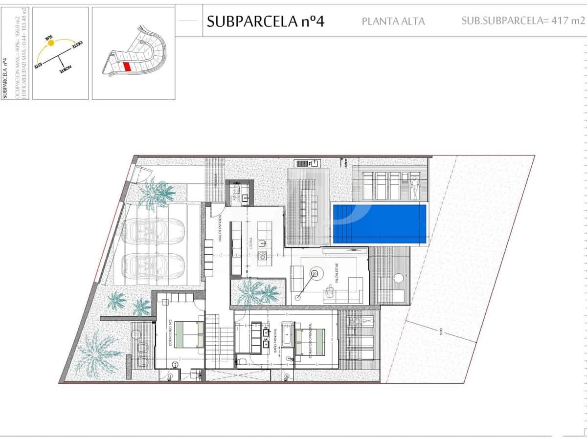 3 chambre Villa/Maison à vendre à Costa Adeje avec piscine - 2 300 000 € (Ref: 6771395)