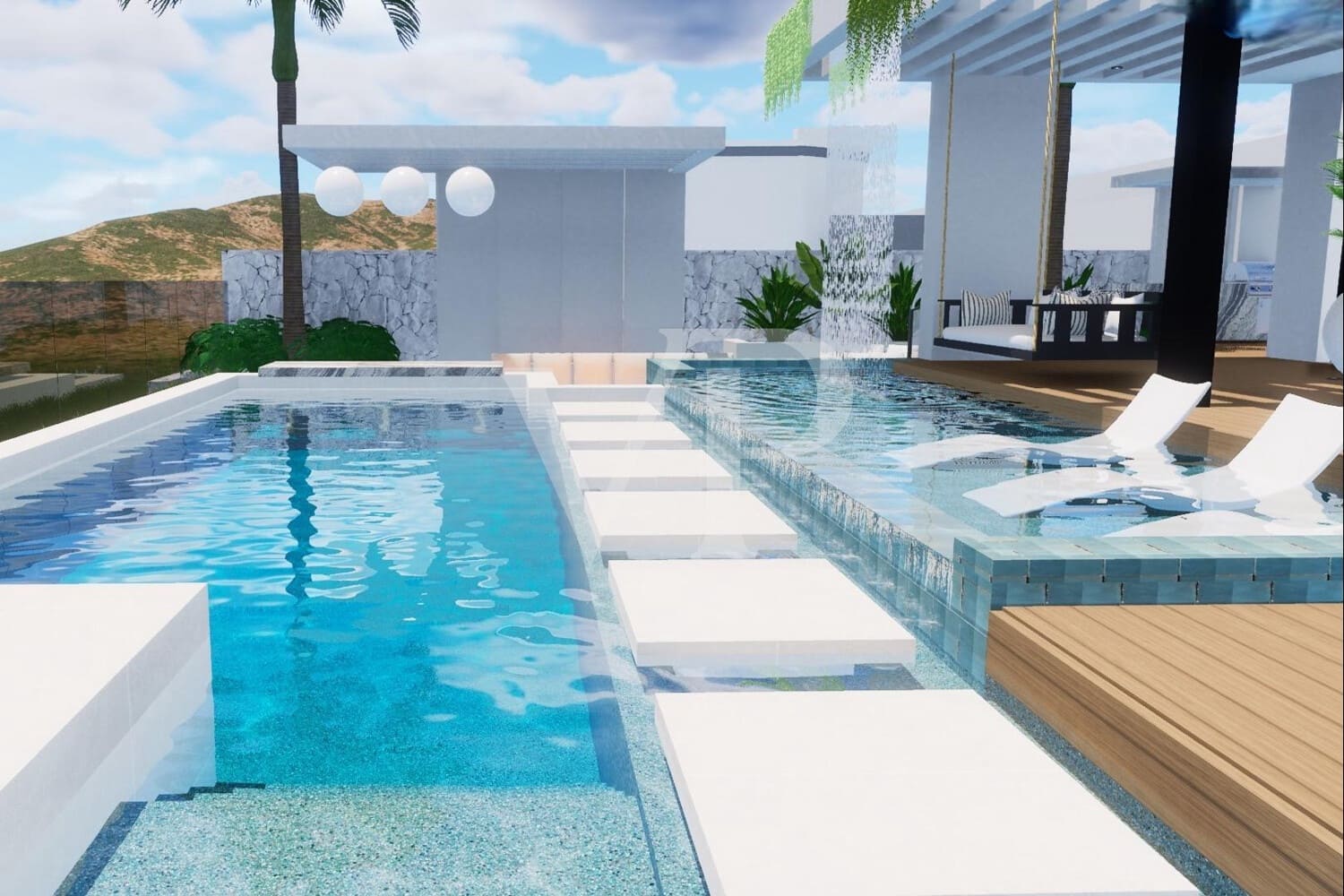 5 soveværelse Byhus til salg i Roque del Conde med swimmingpool - € 2.300.000 (Ref: 6910314)