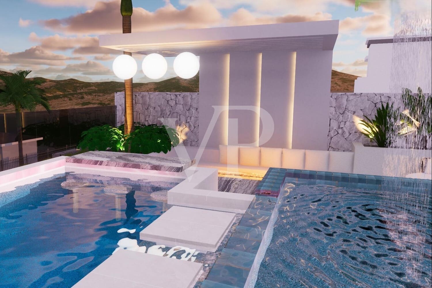 5 soveværelse Byhus til salg i Roque del Conde med swimmingpool - € 2.300.000 (Ref: 6910314)