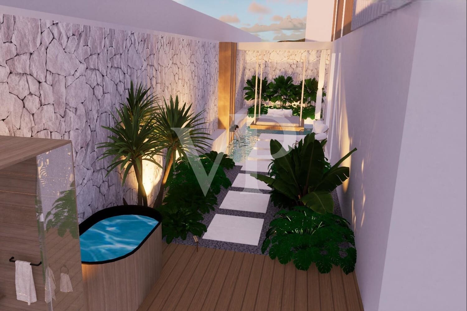 5 soveværelse Byhus til salg i Roque del Conde med swimmingpool - € 2.300.000 (Ref: 6910314)