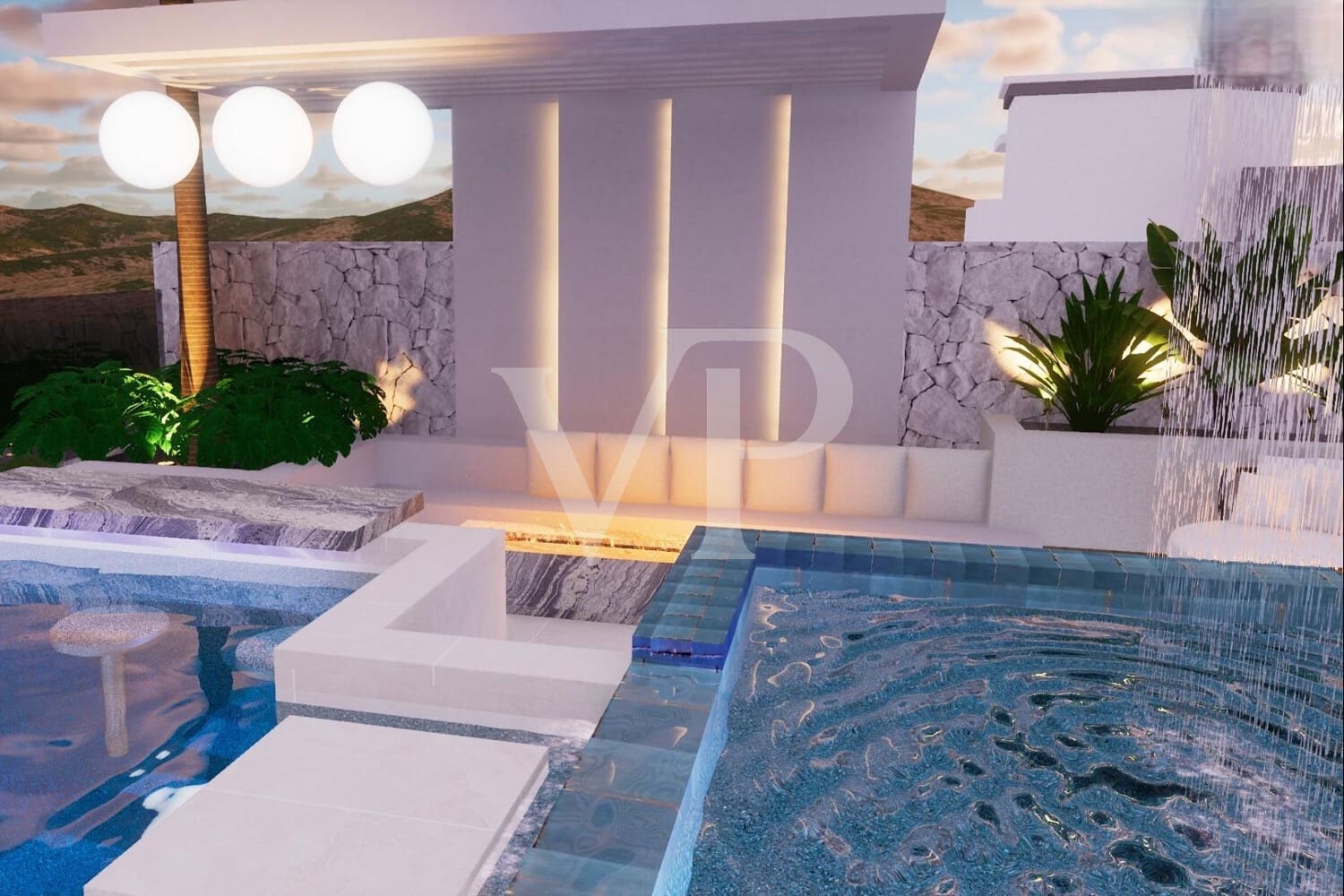 5 soveværelse Byhus til salg i Roque del Conde med swimmingpool - € 2.300.000 (Ref: 6910314)