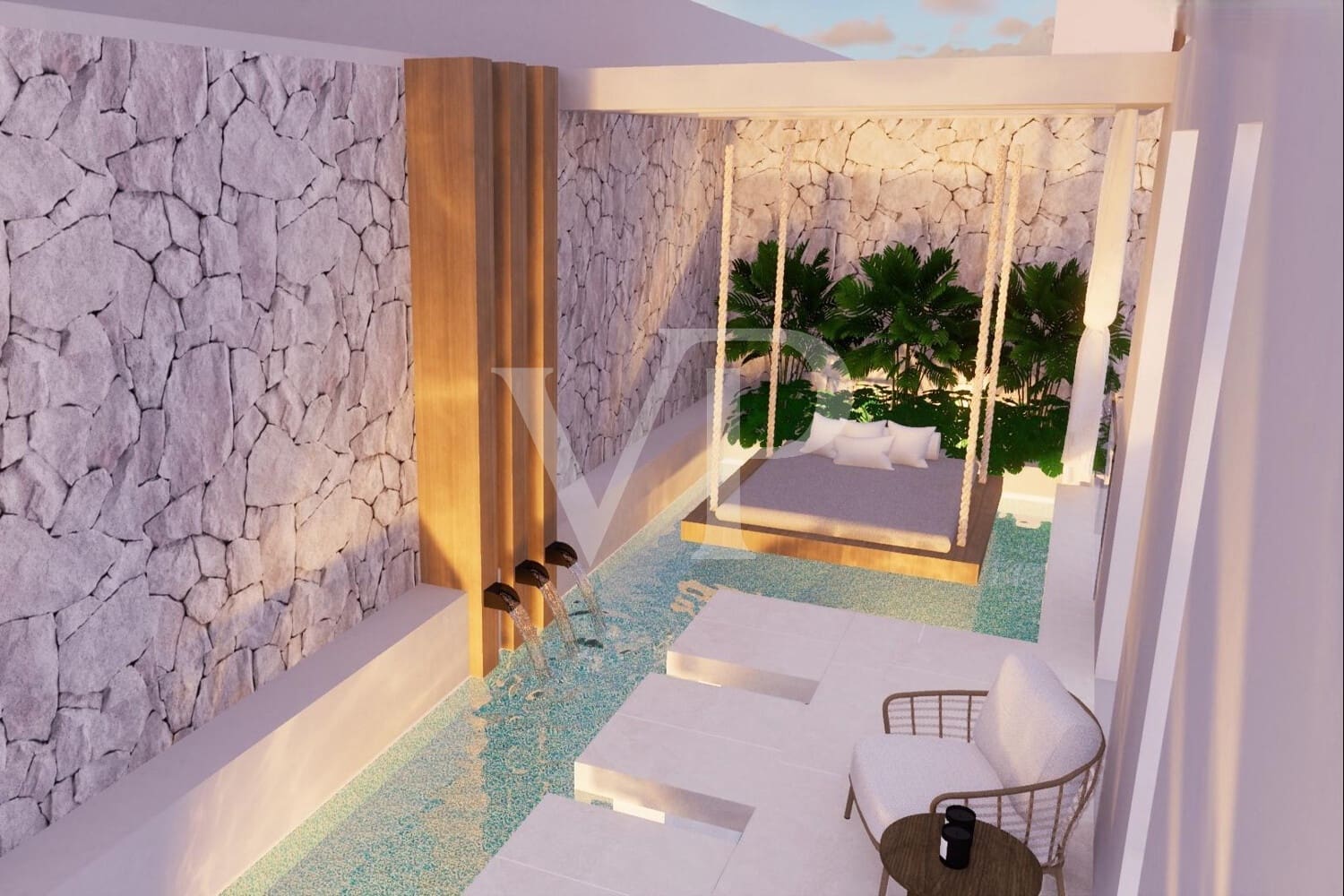 5 soveværelse Byhus til salg i Roque del Conde med swimmingpool - € 2.300.000 (Ref: 6910314)