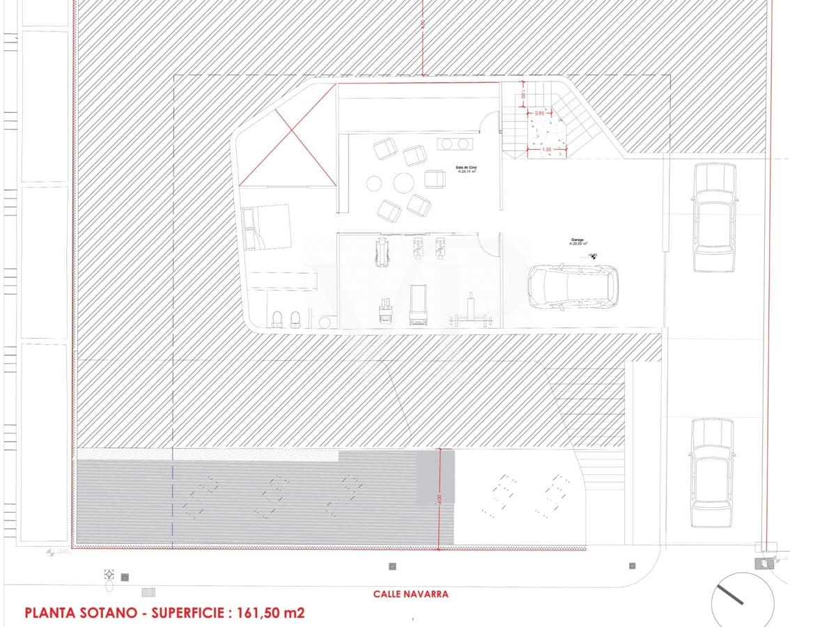 4 soveværelse Villa til salg i Roque del Conde med swimmingpool - € 2.500.000 (Ref: 6932720)