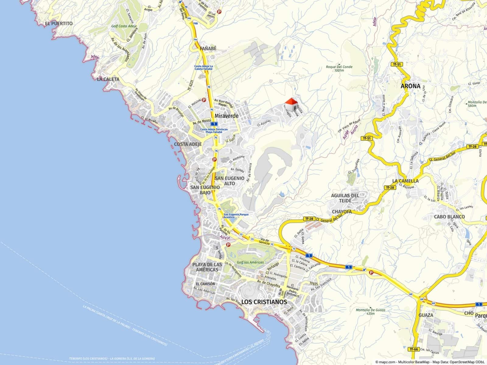 4 soveværelse Villa til salg i Roque del Conde med swimmingpool - € 2.500.000 (Ref: 6932720)