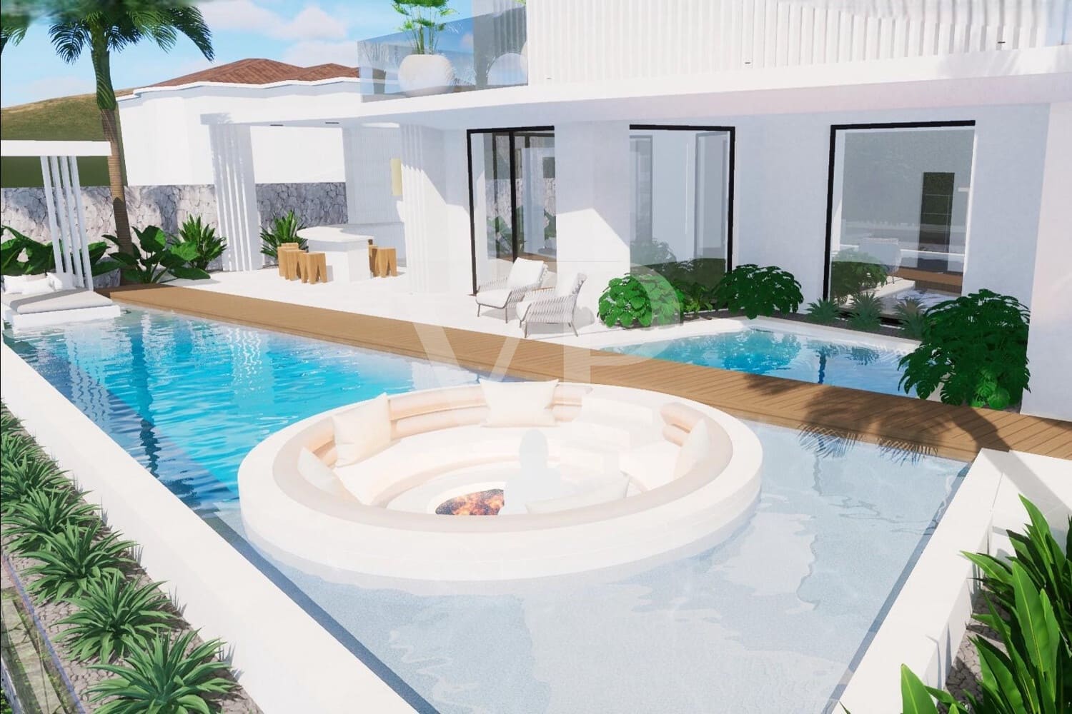 4 chambre Villa/Maison à vendre à Roque del Conde avec piscine - 2 600 000 € (Ref: 6932720)