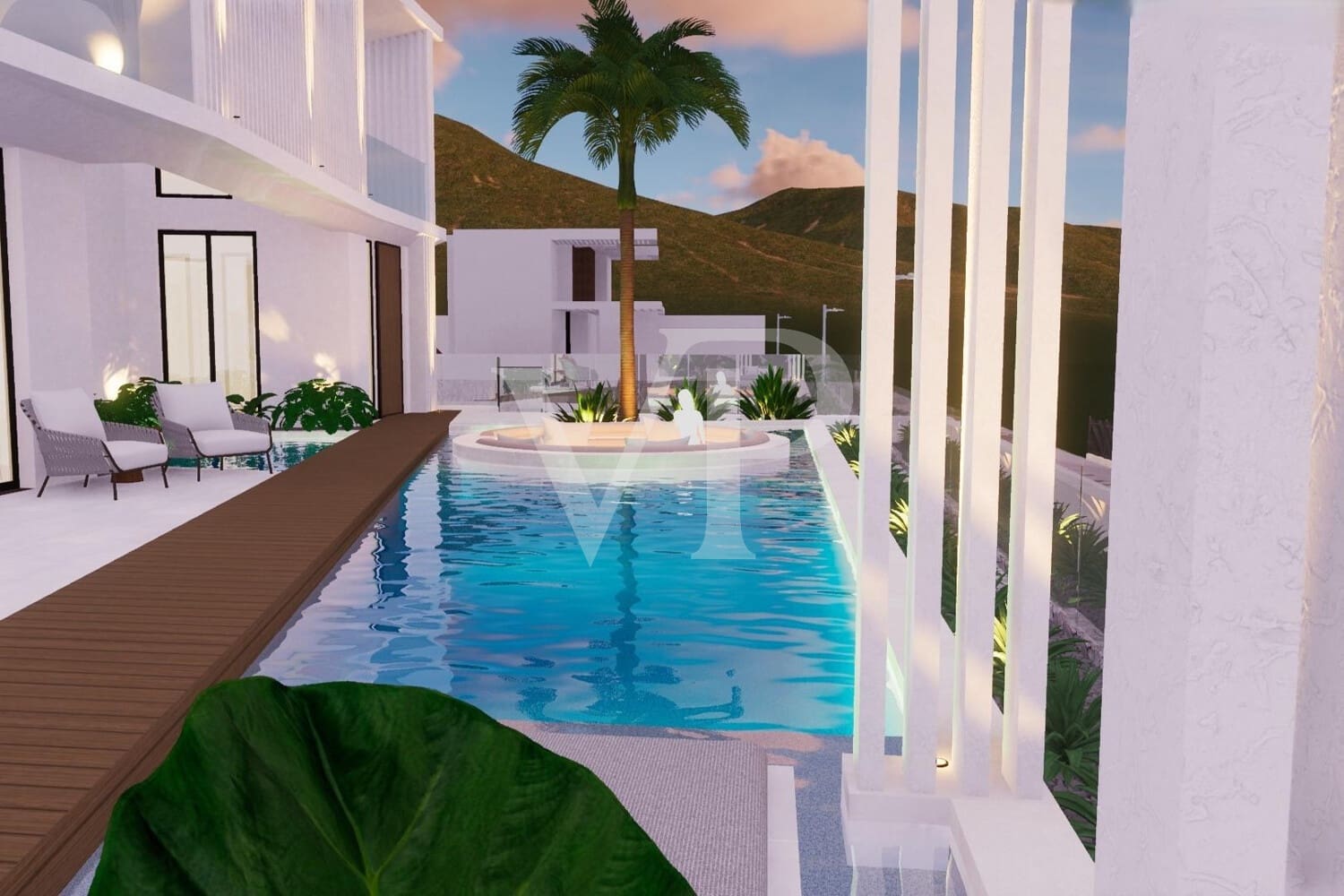 4 chambre Villa/Maison à vendre à Roque del Conde avec piscine - 2 600 000 € (Ref: 6932720)