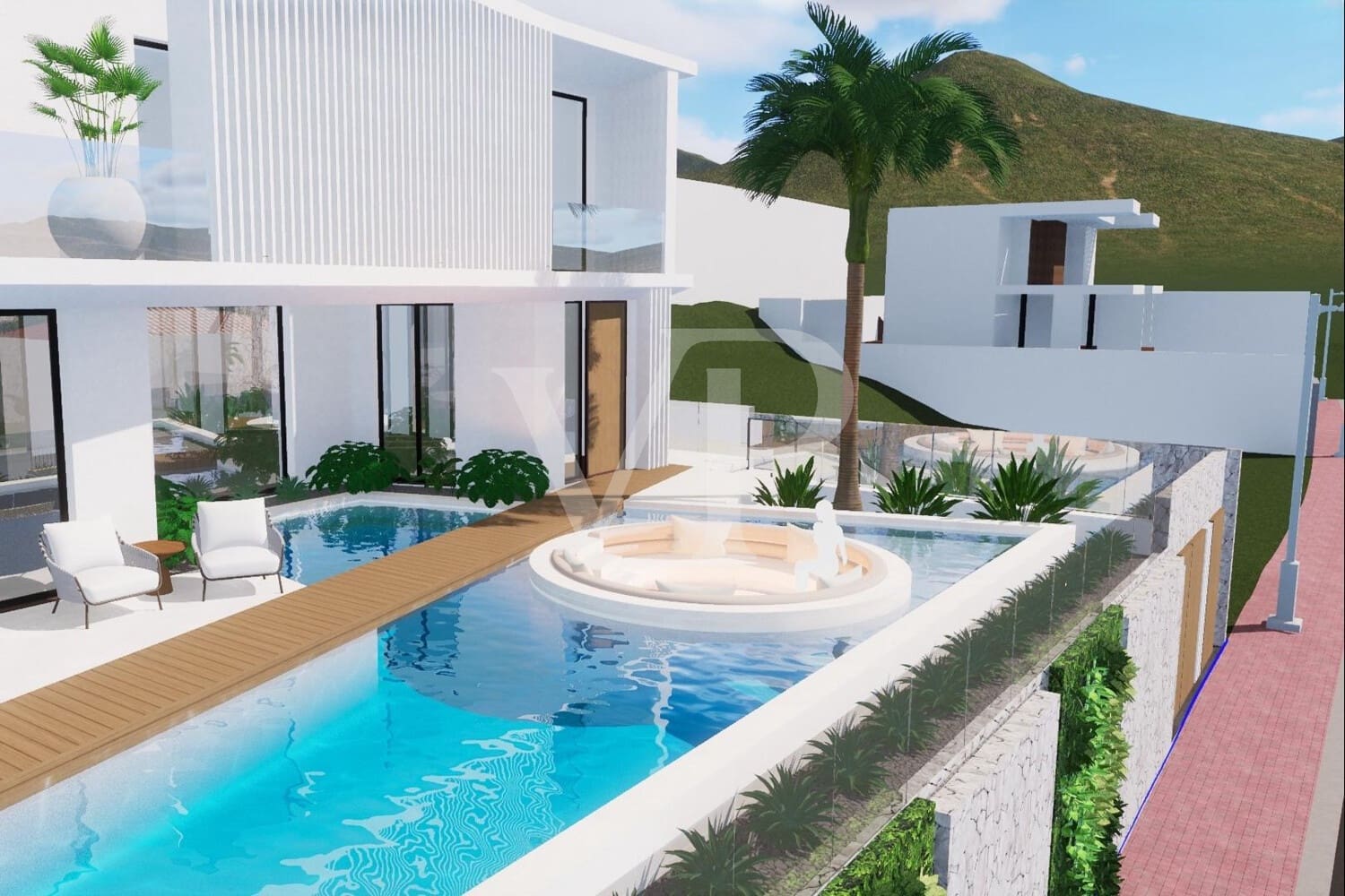 4 chambre Villa/Maison à vendre à Roque del Conde avec piscine - 2 600 000 € (Ref: 6932720)