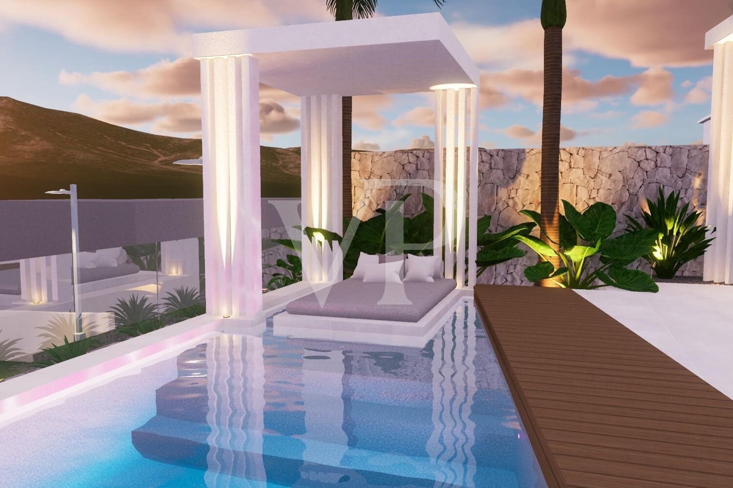 4 chambre Villa/Maison à vendre à Roque del Conde avec piscine - 2 600 000 € (Ref: 6932720)