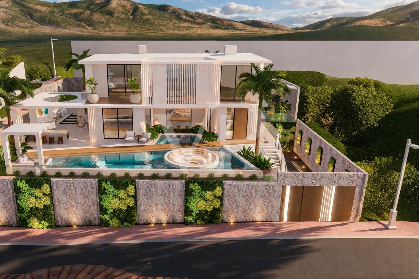 4 soverom Villa til salgs i Roque del Conde med svømmebasseng - € 2 070 000 (Ref: 6932720)