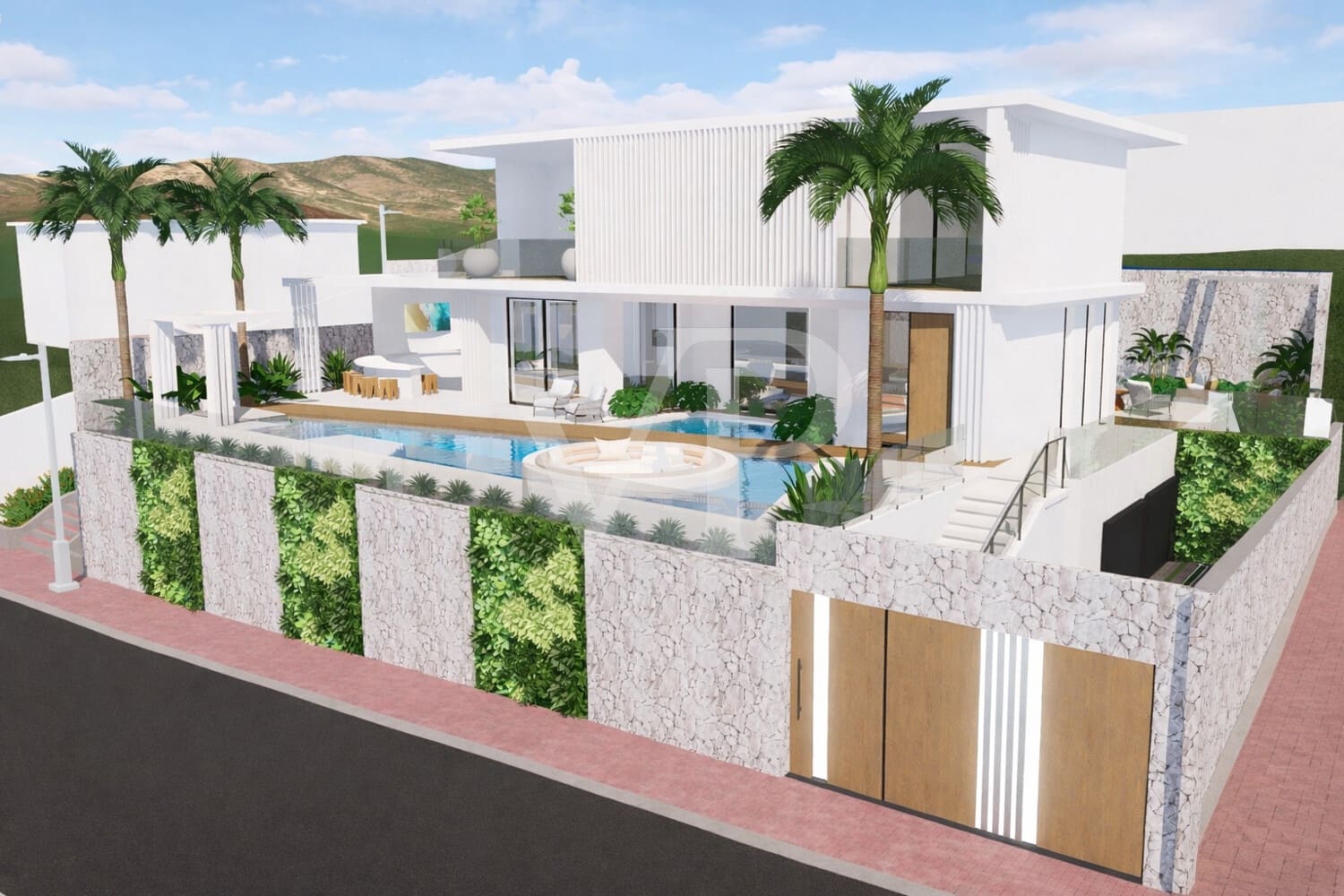 4 soverom Villa til salgs i Roque del Conde med svømmebasseng - € 2 070 000 (Ref: 6932720)