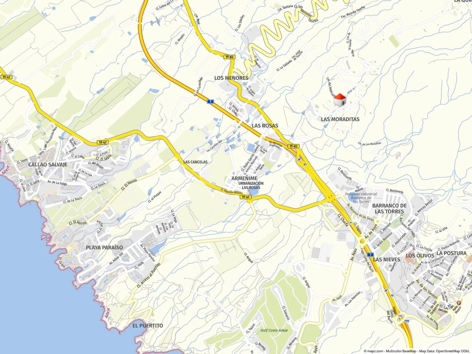 5 soverom Hus til salgs i Adeje med svømmebasseng - € 1 595 000 (Ref: 8079433)