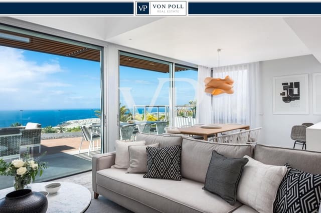 3 soverom Penthouse til salgs i Guía de Isora med svømmebasseng - € 1 727 860 (Ref: 9029411)