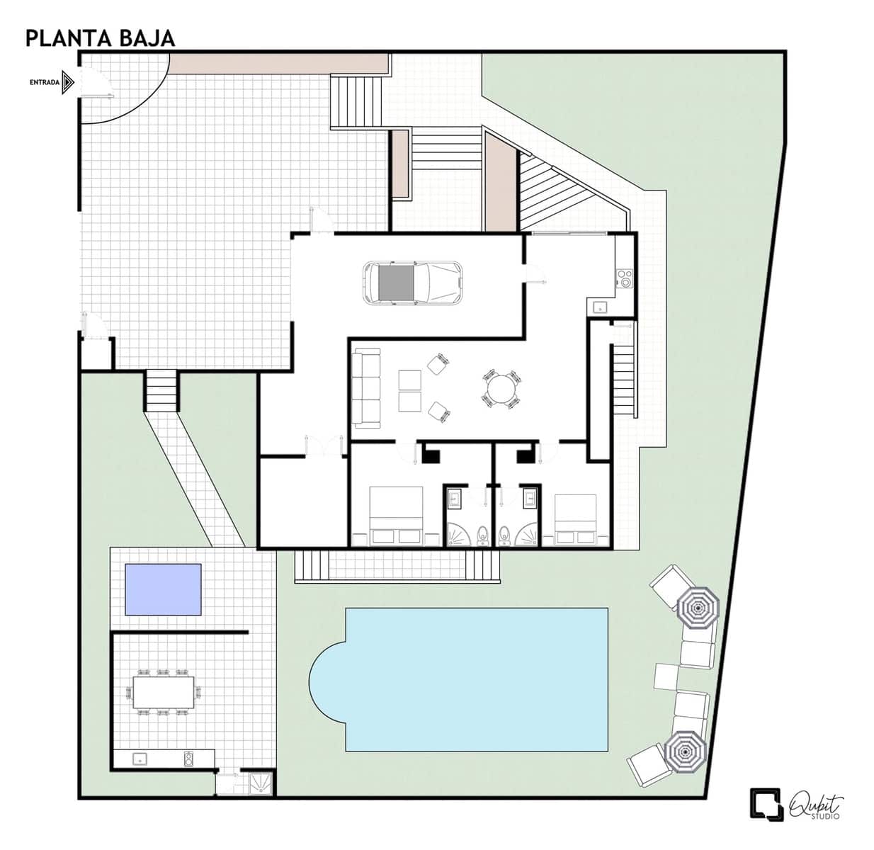 5 soveværelse Byhus til salg i Costa Adeje med swimmingpool - € 3.300.000 (Ref: 9171315)